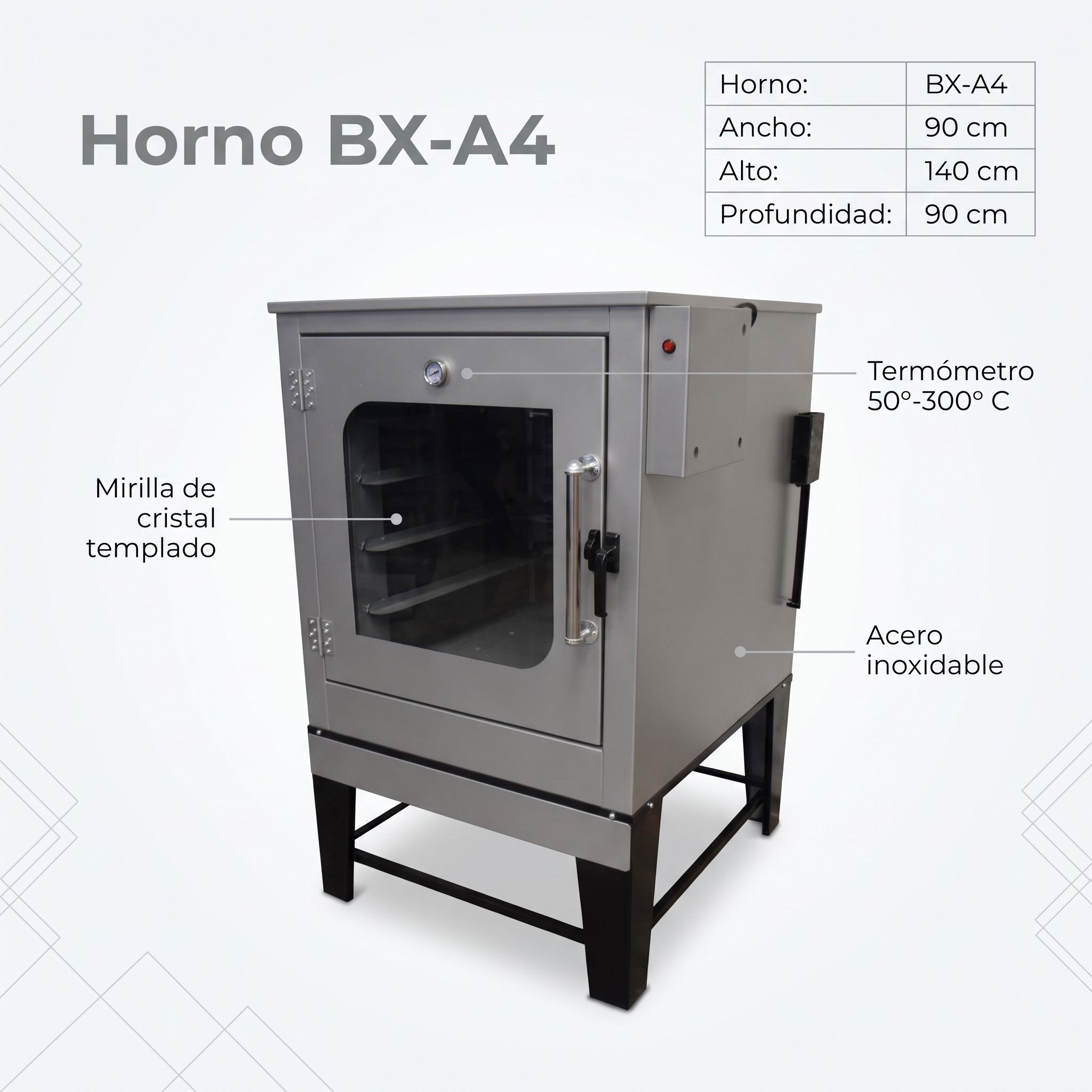 HORNO ACERO INOXIDBLE
