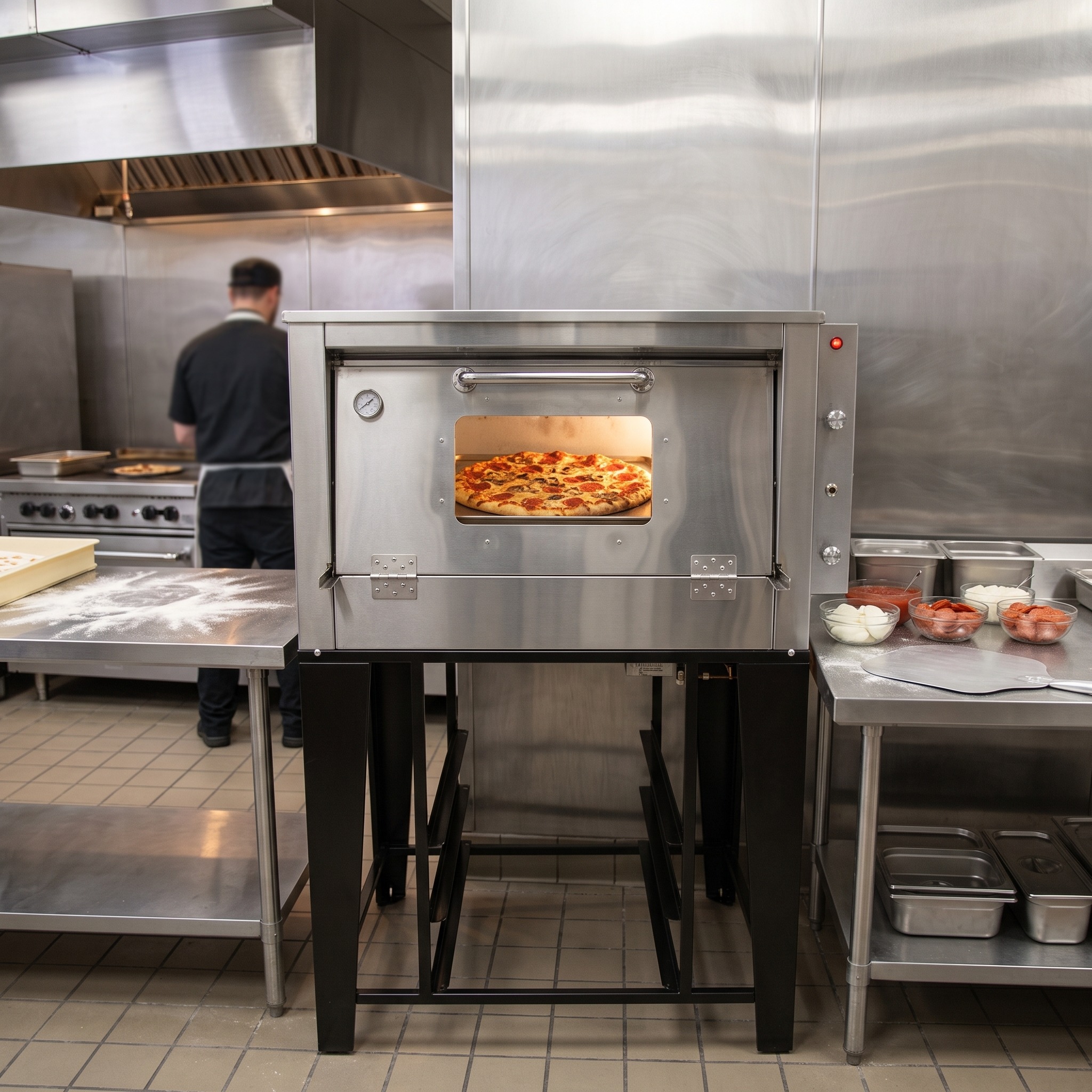 HORNO ACERO INOXIDABLE