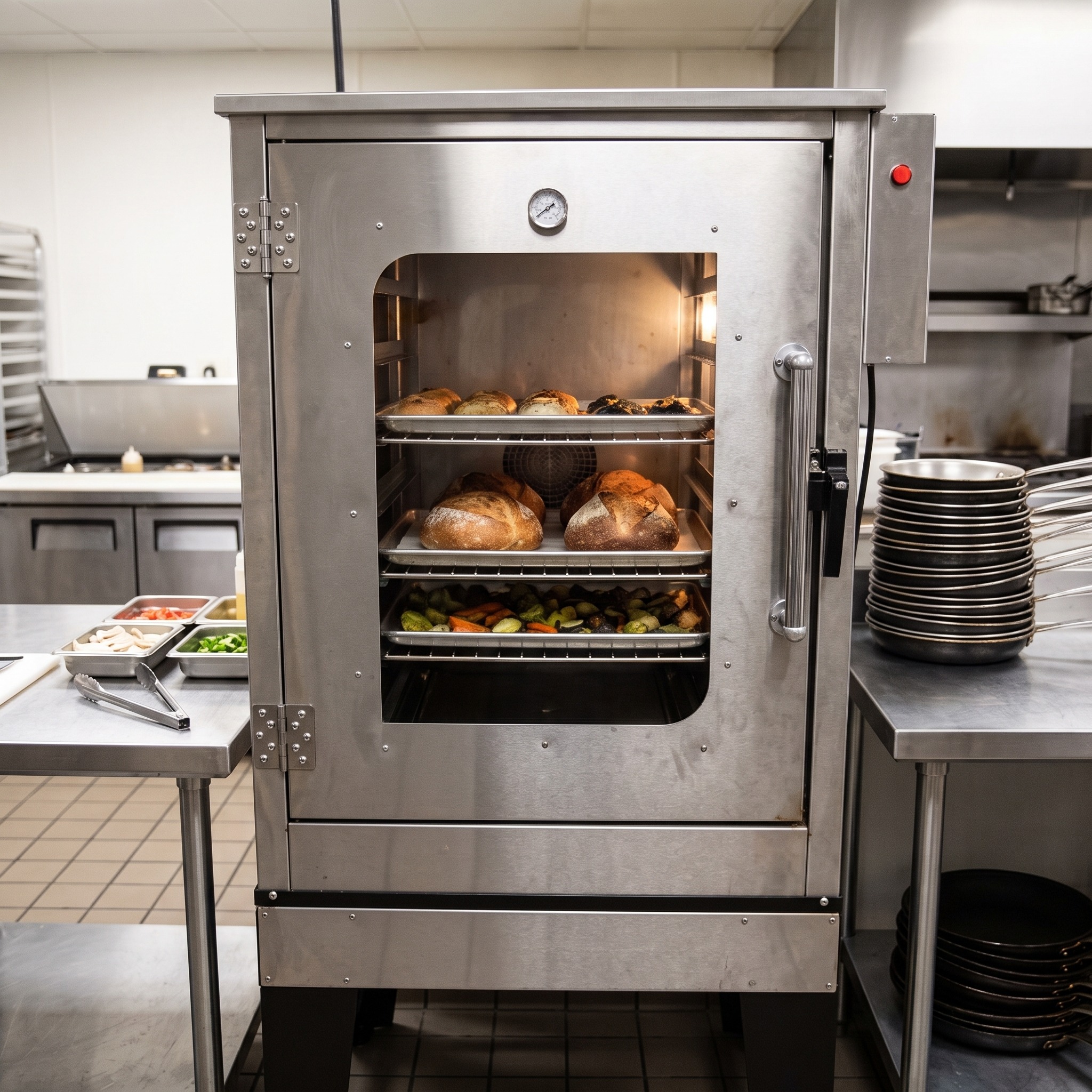 HORNO ACERO INOXIDABLE