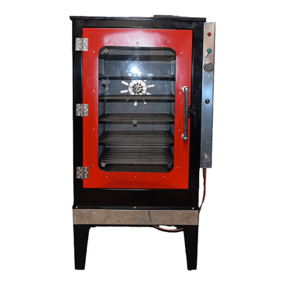 Horno Convección para 6 charolas en lamina esmaltada con termostato